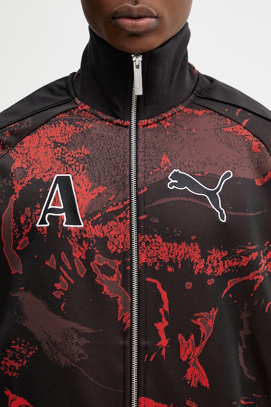 Puma x Ahluwalia Hanorac cu fermoar pentru bărbați negru 635235