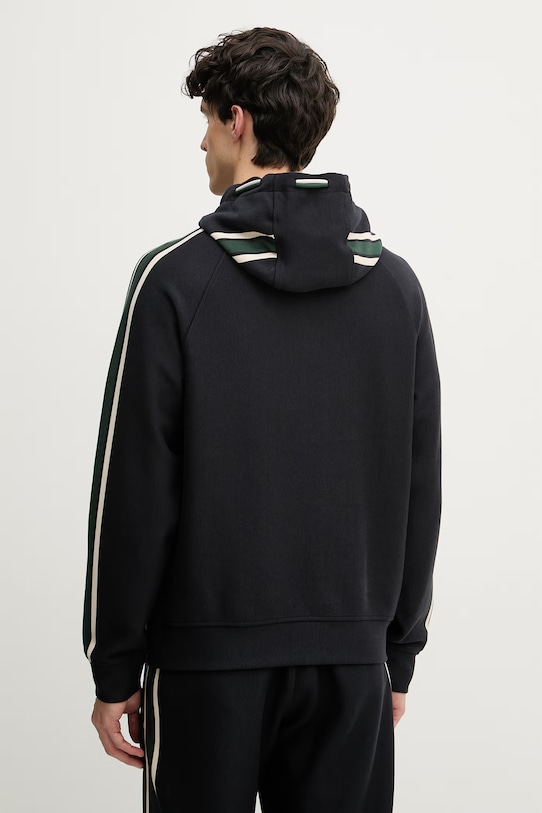 Odzież Emporio Armani bluza z kapturem męska z bawełną EM005199.AF24209 granatowy