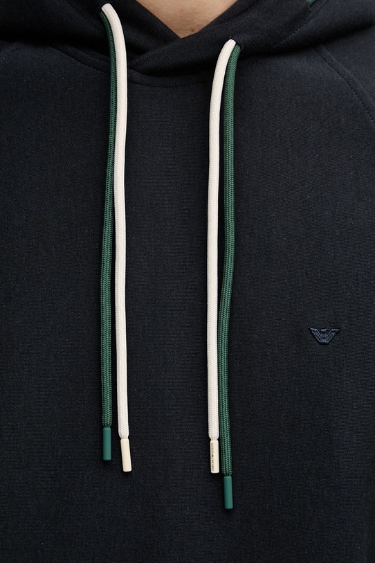 Emporio Armani bluza z kapturem męska z bawełną EM005199.AF24209