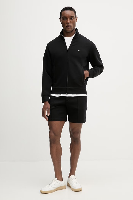 Pulover Emporio Armani EM004536.AF10013 črna SS26