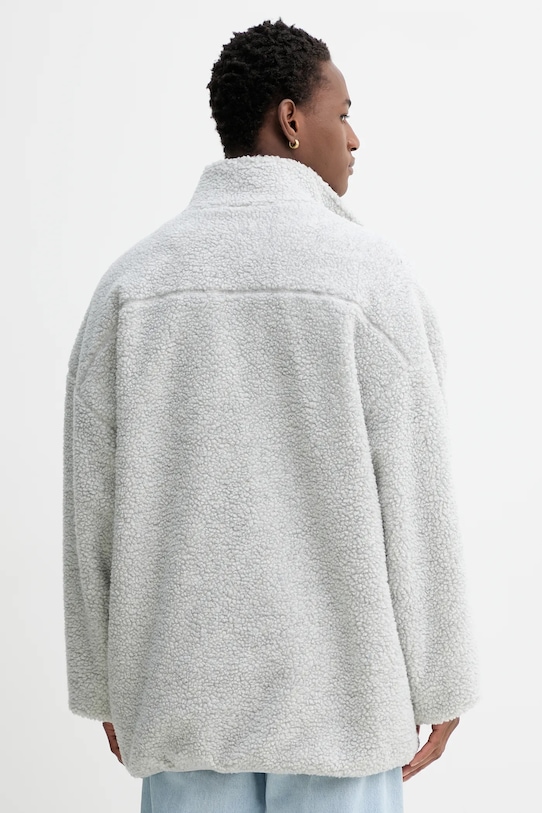 Odzież American Vintage bluza polarowa MHOK03C szary