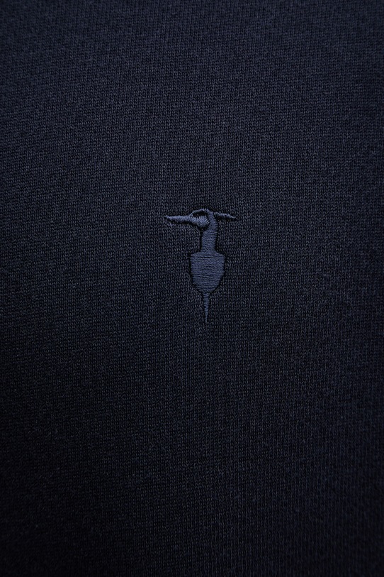 Trussardi bluza bawełniana G8088000132N granatowy