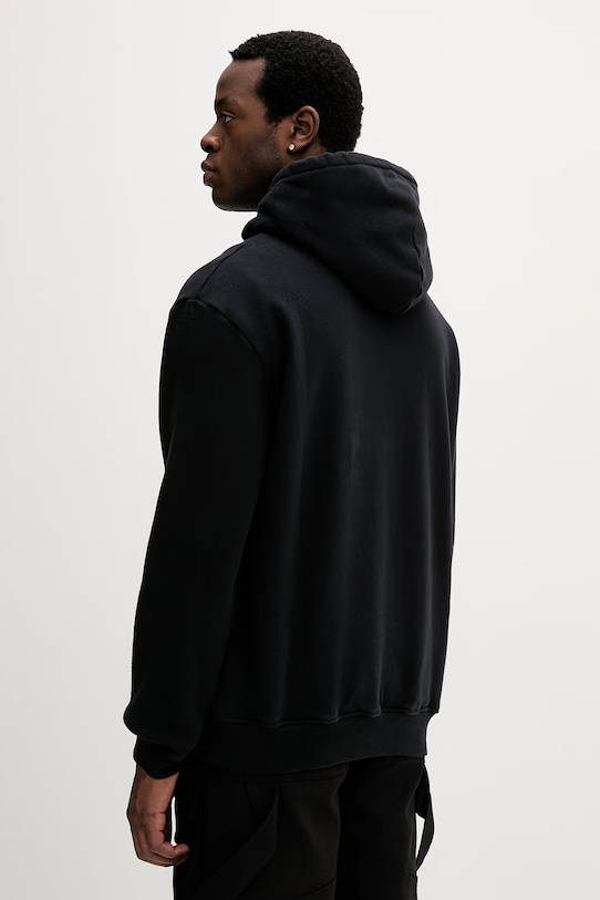 Îmbrăcăminte Heliot Emil hanorac de bumbac SS26PRE.M.08.092.BLK01 negru