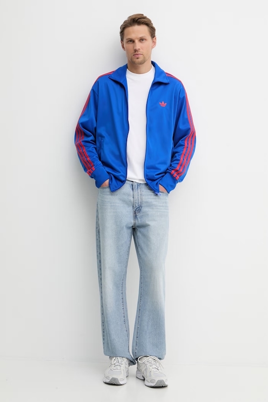 adidas Originals bluza męska Firebird KD8310 niebieski SS26