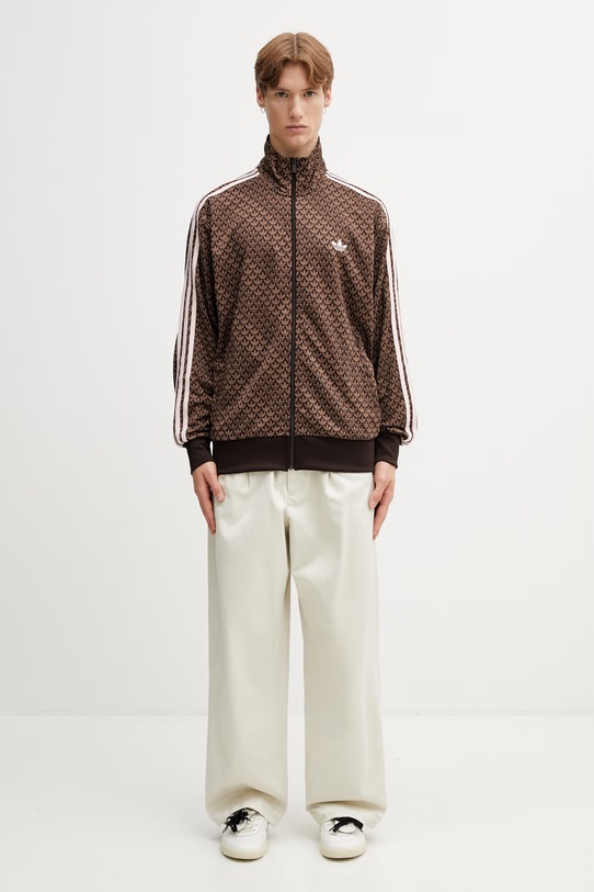 adidas Originals Firebird bluza rozpinana męska KE1677 brązowy