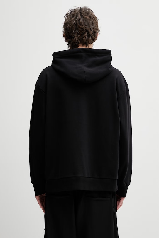 Ρούχα MM6 Maison Margiela Μπλούζα με κουκούλα Ανδρική SH0GU0039.M25013.900 μαύρο