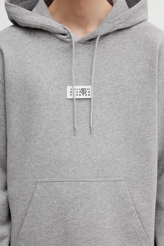 MM6 Maison Margiela bluza bawełniana szary SH0GU0042.M25025.853M