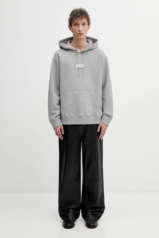 MM6 Maison Margiela bluza bawełniana SH0GU0042.M25025.853M szary