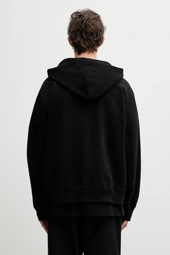 Odzież MM6 Maison Margiela bluza bawełniana SH0HG0007.M25025.900 czarny