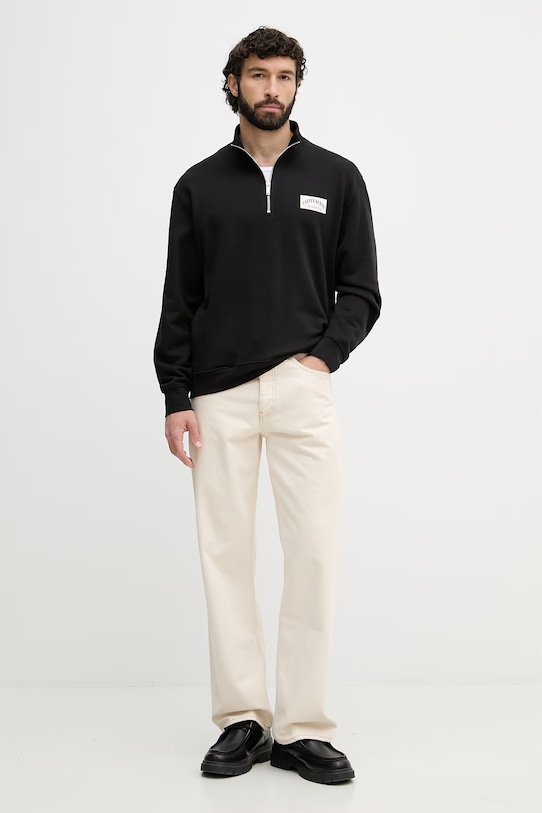 Calvin Klein Jeans μπλούζα ανδρική βαμβακερή LV04RF293G μαύρο SS26