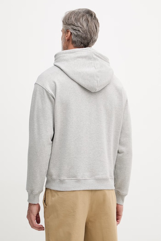 Odzież United Colors of Benetton bluza z kapturem męska bawełniana 30HRU2023 szary
