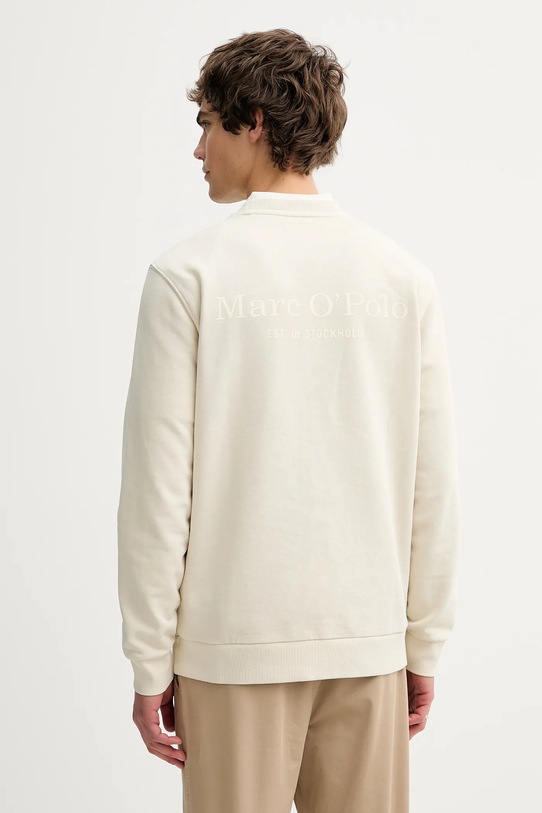 Marc O'Polo bluza bawełniana nadruk beżowy 5000012634