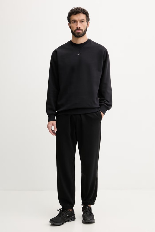 Asics bluza 2031F335 czarny SS26