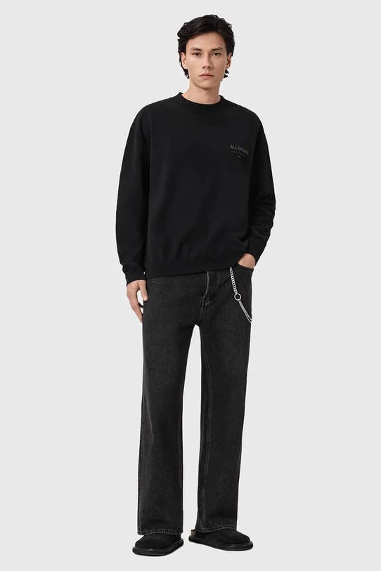 Odzież AllSaints bluza bawełniana XANDER M001NE czarny