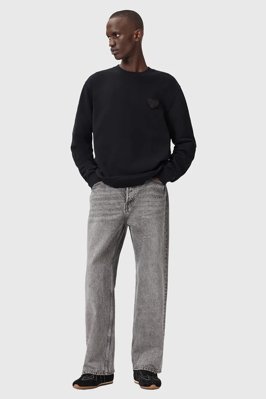 Odzież AllSaints bluza bawełniana LOVER M010NC czarny