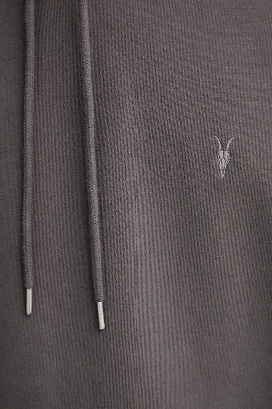 AllSaints bluza bawełniana ASHER M017ND szary