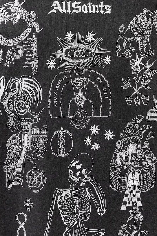 Bavlnená mikina AllSaints TERRA M020NE