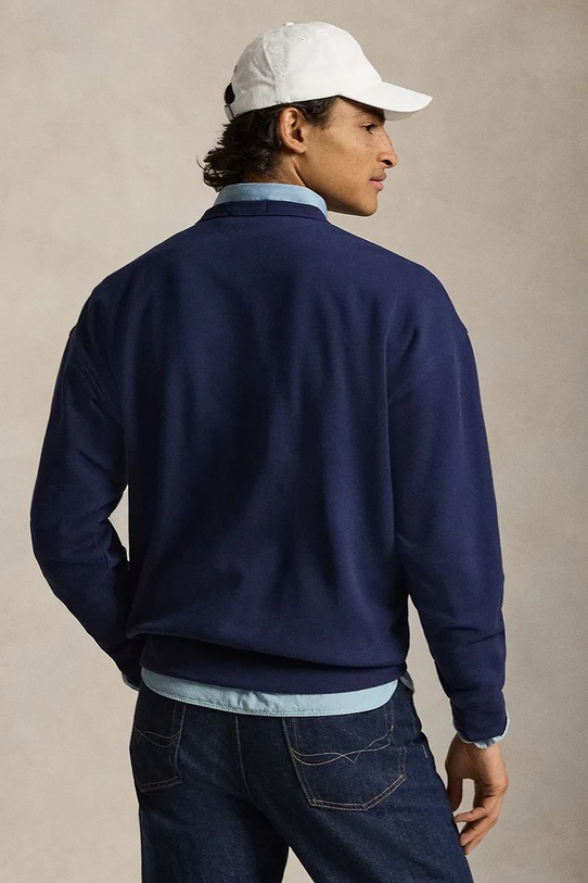 Polo Ralph Lauren μπλούζα Ανδρική 710A13264 σκούρο μπλε SS26