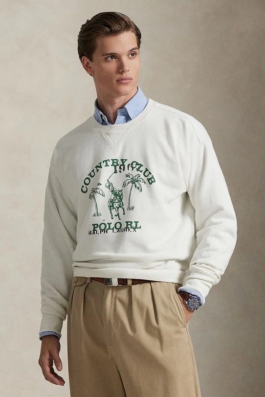 Polo Ralph Lauren bluza pozostałe beżowy 710B13518