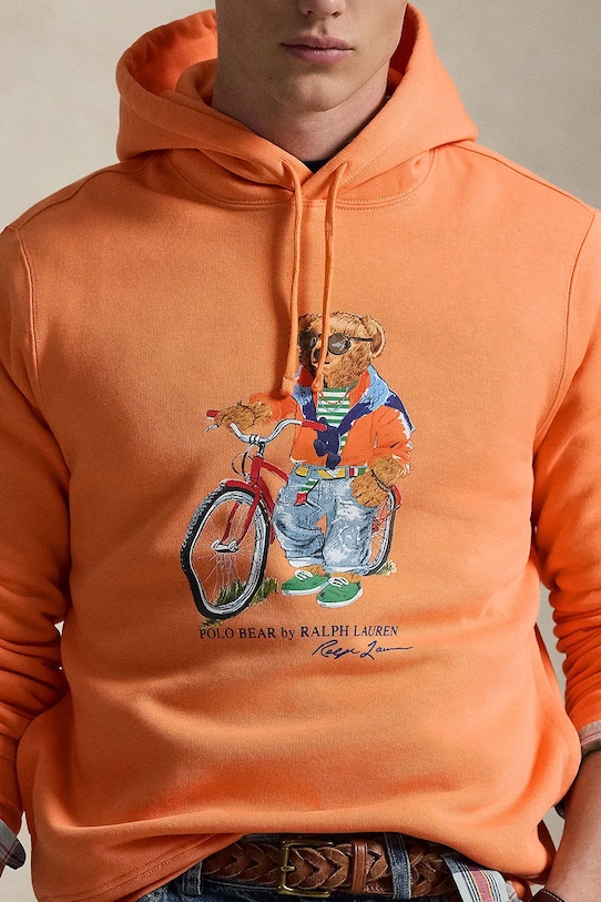 Polo Ralph Lauren bluza pomarańczowy 710B14614