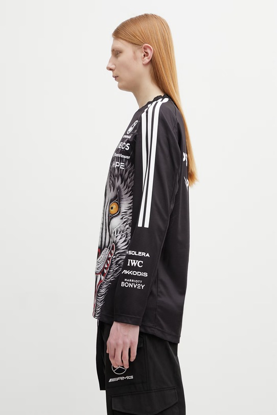 Y-3 x F1 DRVR SS JRS longsleeve męski KQ9852 czarny SS26