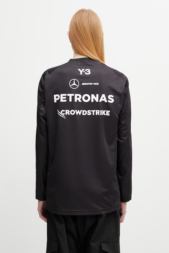 Odzież Y-3 x F1 DRVR SS JRS longsleeve męski KQ9852 czarny