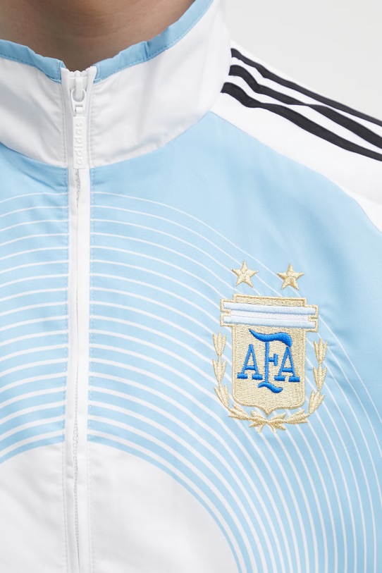 adidas Performance bluza AFA H TT 06 niebieski JM1091