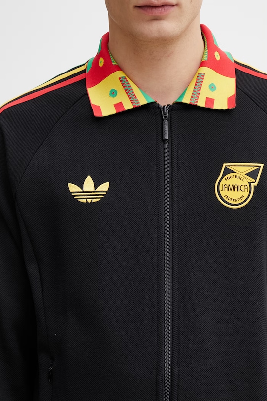 adidas Originals pánská rozepínací mikina JFF A OG JK černá JY5207