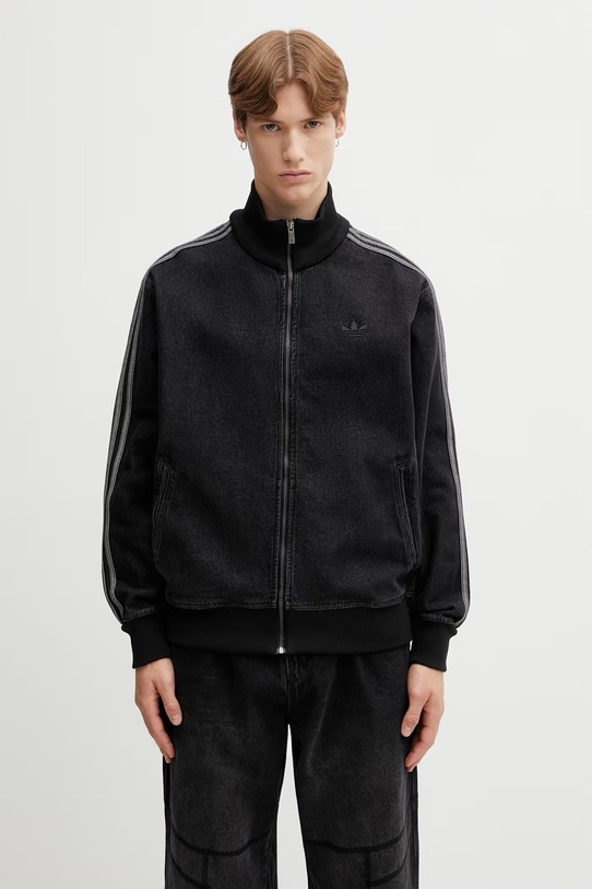 adidas Originals DENIM FB TT bluza jeansowa męska szary KD1516