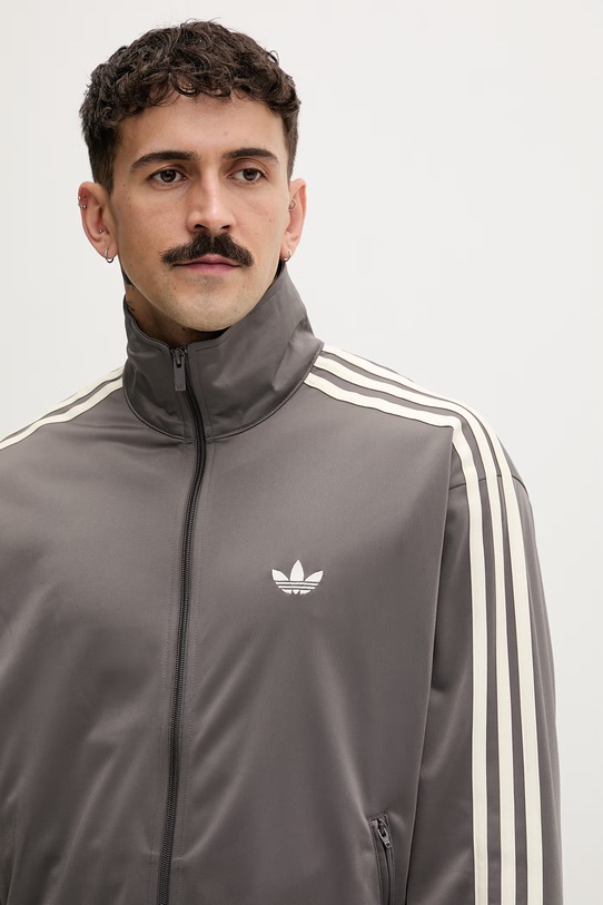 Μπλούζα adidas Originals FIREBIRD TT γκρί KE1645