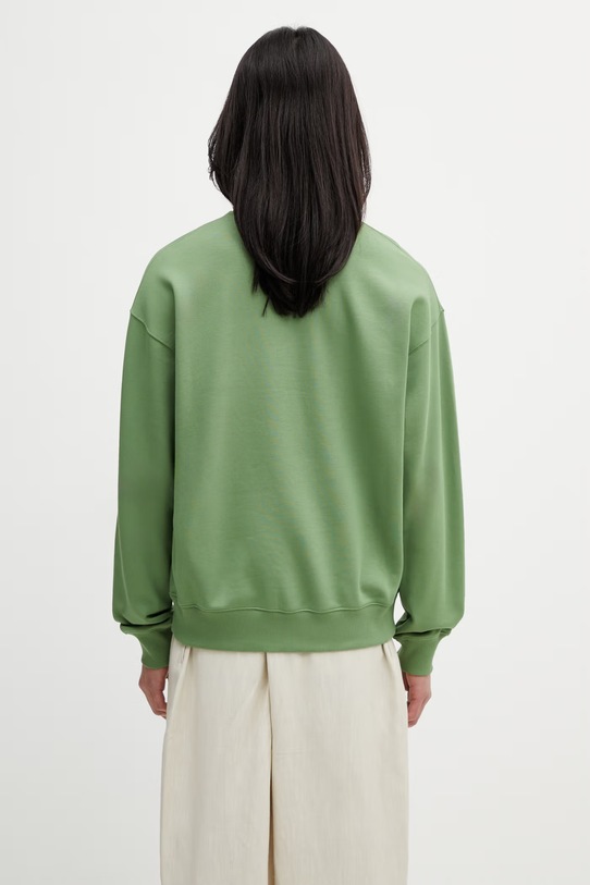 Odzież Lacoste bluza z bawełną męska SH1682 zielony