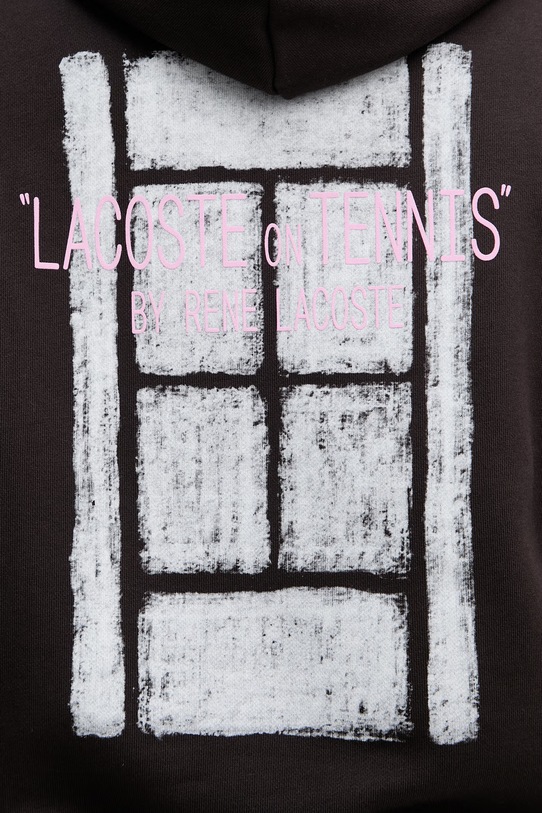 Lacoste bluza z kapturem męska bawełniana SH2196