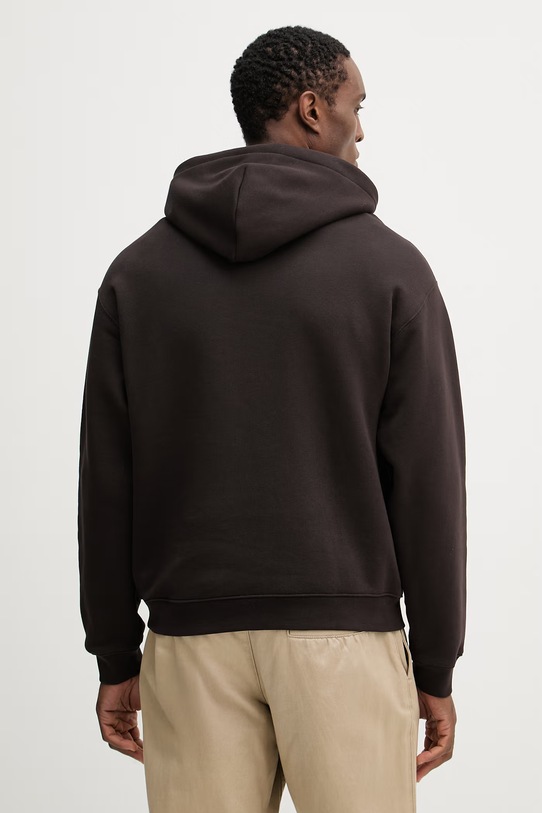 Odzież Lacoste bluza bawełniana SH7741 brązowy