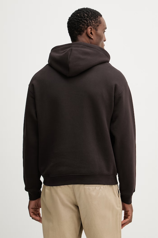 Odzież Lacoste bluza bawełniana SH7741 brązowy