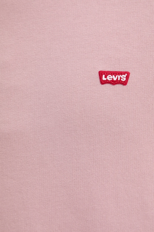 Levi's bluza bawełniana THE ORIGINAL HM CREW 35909.0079 różowy