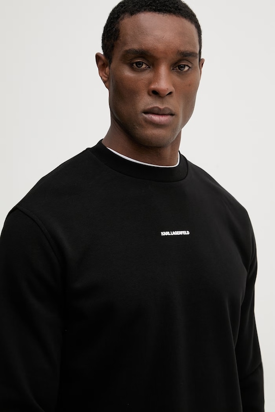 Pulover Karl Lagerfeld črna 562900.705011