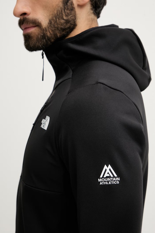 The North Face bluza treningowa MOUNTAIN ATHLETICS NF0A8DY7JK31 czarny