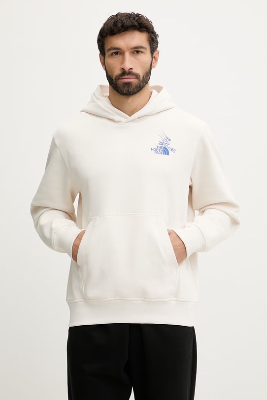 Odzież The North Face bluza MOUNTAIN CELEBRATION NF0A8GB9QLI1 beżowy