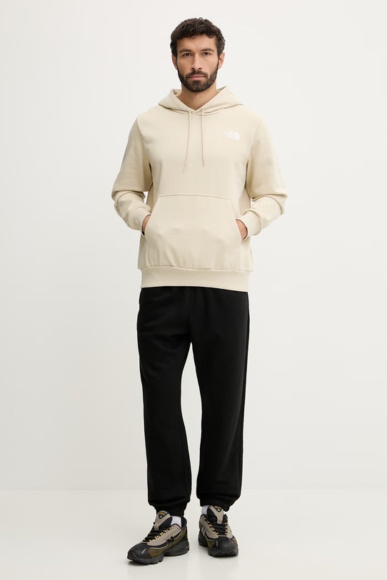 The North Face bluza Simple Dome NF0A89FCDOM1 beżowy SS26