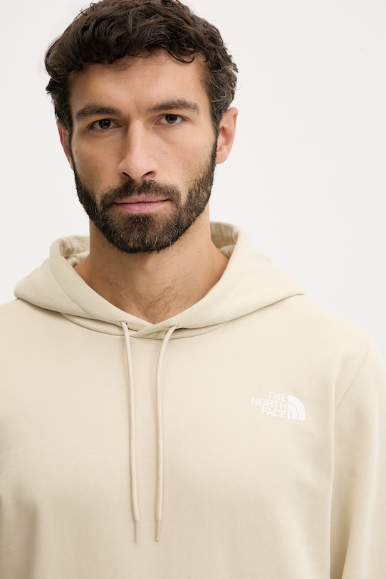 Суичър The North Face Simple Dome бежов NF0A89FCDOM1