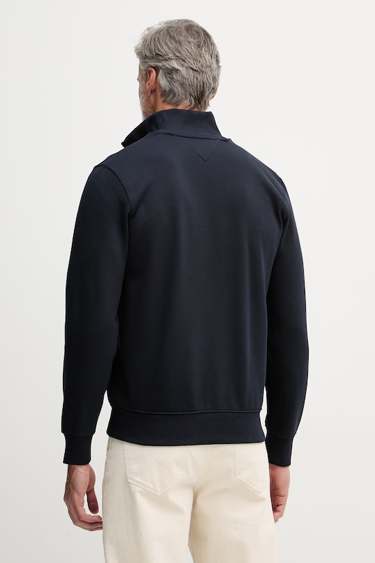 Ρούχα Tommy Hilfiger Μπλούζα ανδρική με βαμβάκι MW0MW42466 σκούρο μπλε