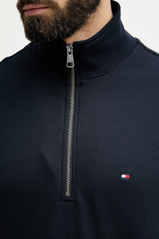 Tommy Hilfiger mikina pánská bavlněná MW0MW43115 námořnická modř