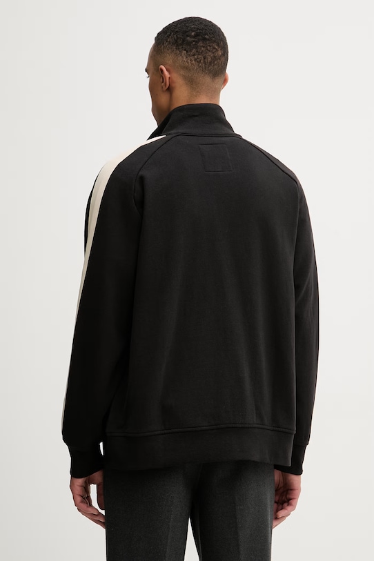 Odzież G-Star bluza rozpinana męska bawełniana Track sw jkt D28637.E553 czarny