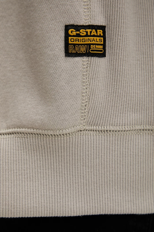 G-Star bluza rozpinana męska z bawełny Premium core track D29292.C235