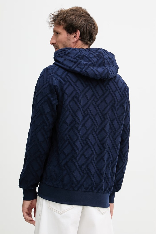 Oblečenie Tommy Hilfiger mikina s kapucňou pánska bavlnená SUMMER MW0MW42472 tmavomodrá