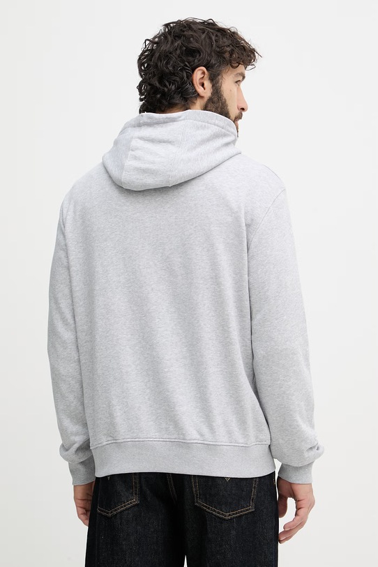 Odzież U.S. Polo Assn. bluza z kapturem męska z bawełną DHM LB MUP4412 szary