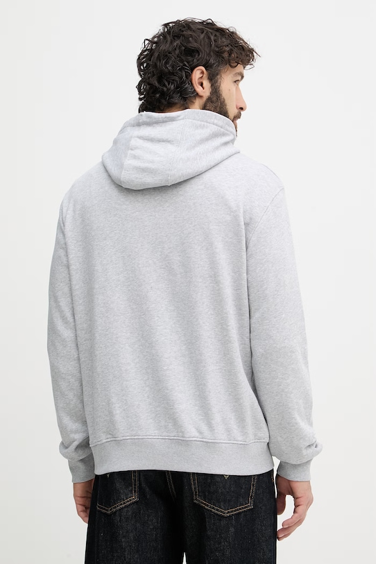 Odzież U.S. Polo Assn. bluza z kapturem męska z bawełną DHM LB MUP4412 szary