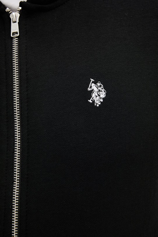 U.S. Polo Assn. bluza bawełniana DHM LB MUP4413 czarny