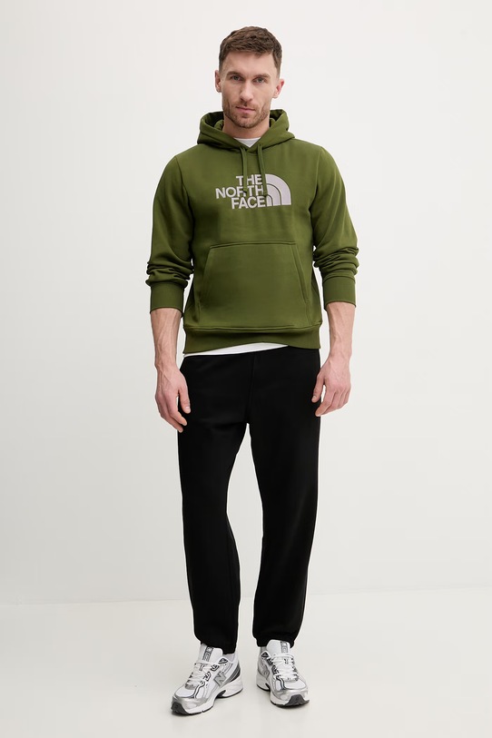 The North Face bluza Drew Peak NF0A89EMMVI1 zielony SS26