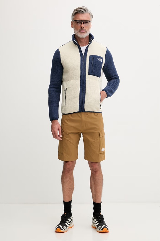 The North Face Yumiori rozepínací mikina fleecová pánská NF0A883RPHC1 béžová SS26